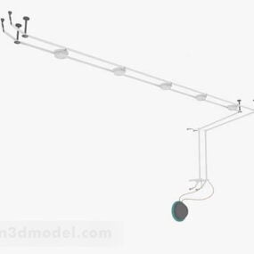 3д модель студии освещения с длинным кронштейном
