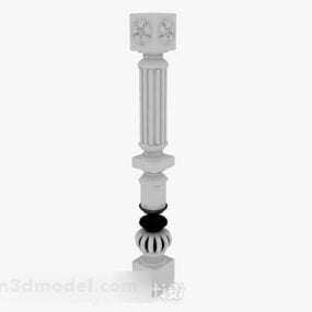 Grey Pillar V1 3D-Modell