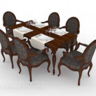 European Retro Dining Table
