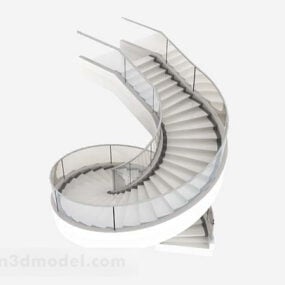 Cầu thang xoắn ốc V1 mẫu 3d