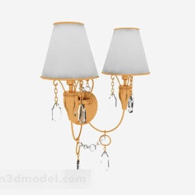 Gele Home Wandlamp 3D-model