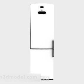 White Refrigerator V4 3d model