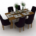 Modern Home Dining Table Chair