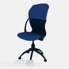 Niebieskie krzesło biurowe V7