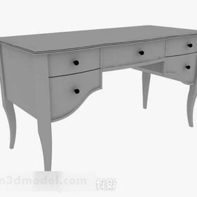 Gray Desk V1 3d model