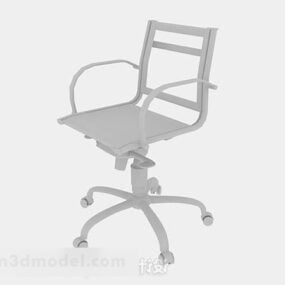 Common Gray Office Chair 3d model