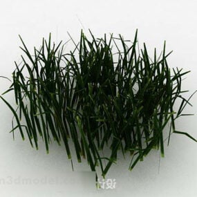 3д модель зеленой травы