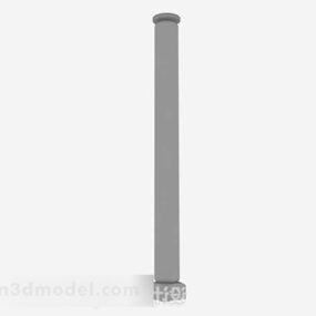 Grey Pillar V4 3D-Modell