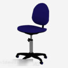 Niebieskie krzesło biurowe V8