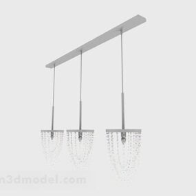 Grey Kitchen Pendant Lamp 3d model