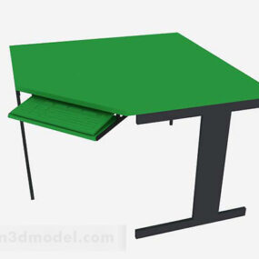 Groen bureauontwerp V1 3D-model