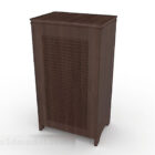 Brown Wooden Office Cabinet Design V1