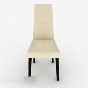 Simple Home Chair Design 3d model