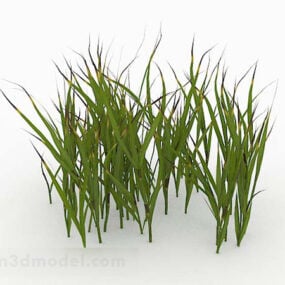 3d модель дизайну зеленої трави