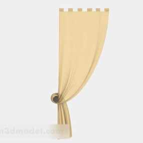 Yellow Curtain V2 3d model