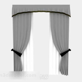 Modern Curtain 3d model