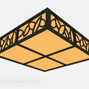 Lampenkap met vierkant frame 3D-model