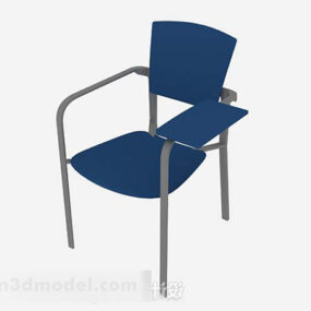 블루 사무실 의자 V9 3d 모델