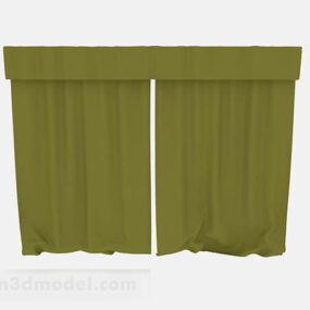Πράσινη κουρτίνα V3 3d μοντέλο