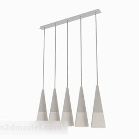 Moderní minimalistický lustr V4 3D model