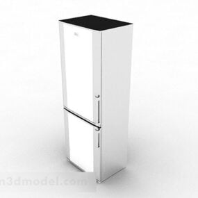 Refrigerador blanco V6 modelo 3d