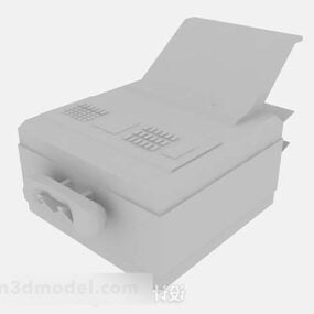 Grå printer V1 3d-model
