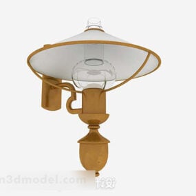 Strona główna Żółta lampa ścienna V1 Model 3D