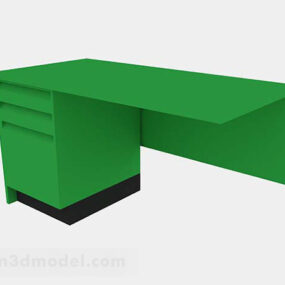 Green Desk V4 3d model