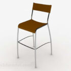 Chaise de loisirs marron minimaliste moderne V1