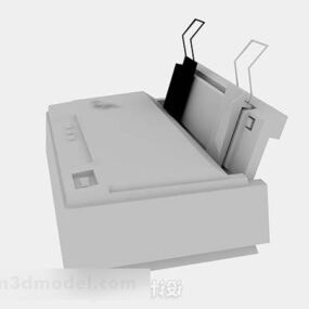 White Printer V1 3d model