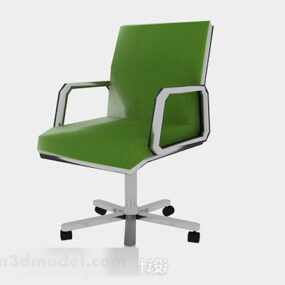 Zelená kancelářská židle V9 3D model