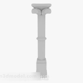 Gray Pillar V10 3d model