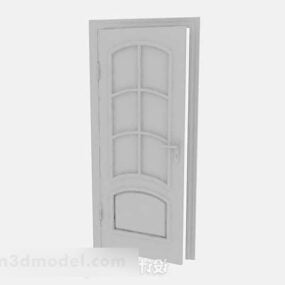 Mô hình 3d cửa nhà đơn giản bằng gỗ