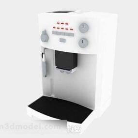 White Ice Cream Maker V1 3d model