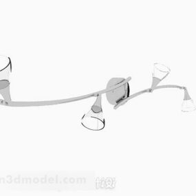 회색 성격 벽 램프 V1 3d 모델