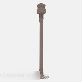 Brown Pillar V3 3d model