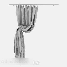 15D model Gray Curtain V3
