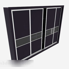 Wardrobe Armadi Slide Door 3d model