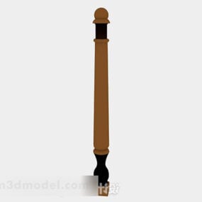 Brown Pillar V4 3d model