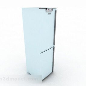 Hvidt køleskab V7 3d model