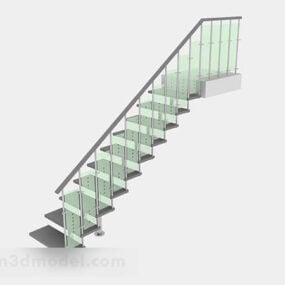 Mô hình 3d Cầu thang đơn giản