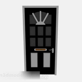 Mẫu cửa nhà đơn giản V1 3d