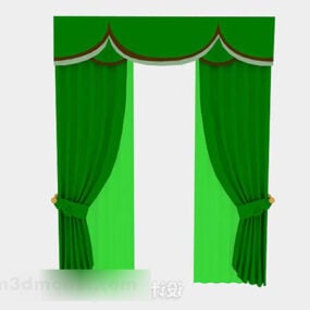 Green Curtain Home Design 3d model