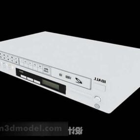 Reproductor de DVD blanco V3 modelo 3d