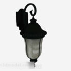 European Style Black Garden Lamp V3