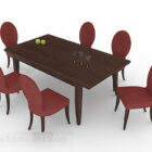 Home Simple Dining Table And Chair Set