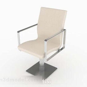 Yellow Lounge Chair V1 3d model
