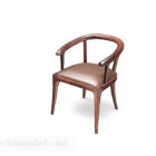Drewniane krzesło domowe w stylu chińskim V3