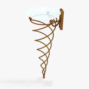 Modern Personality Simple Wall Lamp 3d model