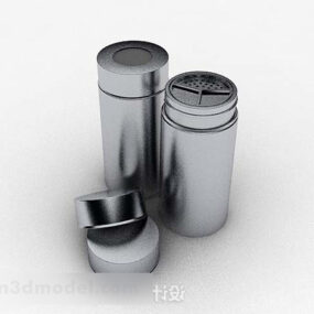 Stainless Steel Kitchen Acessories 3d model